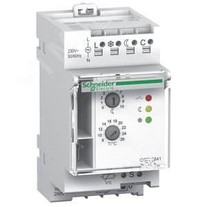ЭЛ.ТЕРМОСТАТ TH4, 3 УСТАВКИ, +8C +26C | CCT15841 | Schneider Electric 3