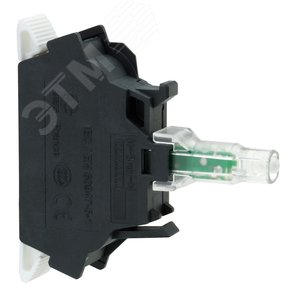 Блок контактный со светодиоддом 230В белый (ZBVM15)