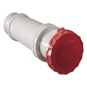 Розетка кабельная с заземлением 125А 3P+E IP67 380В винтовые зажимы