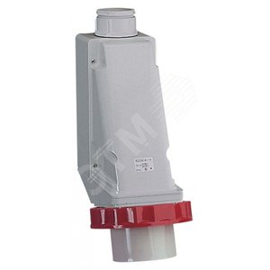 Вилка наружная 125А 3P+E IP67 380В винтовые зажимы