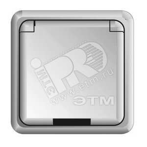 AQUA-IN Розетка с заземлением белая IP44 - Schneider Electric