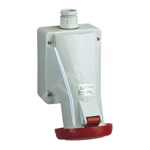 Розетка настенная винтовая 32А 3P+E IP67 380В - Schneider Electric