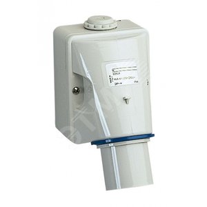 Вилка настенная 32А 2P+E IP44 220В винтовын зажимы - Schneider Electric