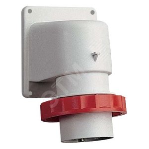 Вилка силовая 16А 3P+N+E IP67 380В скрытая установка