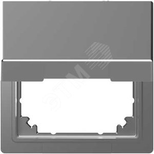 Адаптер D-Life с крышкой для интеграции System M в D-Life сталь нержавеющая SD - Schneider Electric