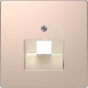 Накладка центральная D-Life для розетки одинарной RJ45 шампань SD
