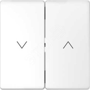 Клавиша-кнопка D-Life для жалюзи белый лотос SD (MTN3855-6035) - Schneider Electric
