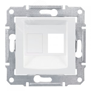 Sedna Белый Адаптер для коннекторов AMP одиночный | SDN4300621 | Schneider Electric - фото 3