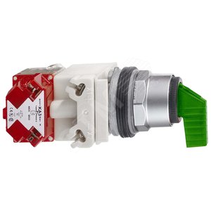 ПЕРЕКЛЮЧАТЕЛЬ 30ММ ЗЕЛ. 2 ПОЗИЦИИ