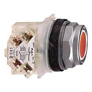 Кнопка утопленная красная