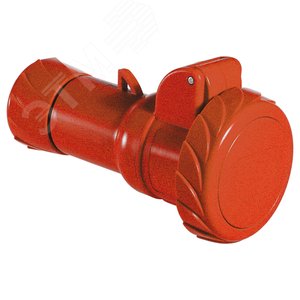 Розетка кабельная быстрозажимная 32А 3P+E IP67 380В 2