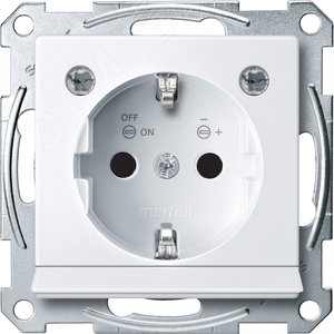 МЕХ.РОЗ.SCHUKO С МОД.СВЕТОД.ПОДСВ.АК-Б | MTN2304-0325 | Schneider Electric 3