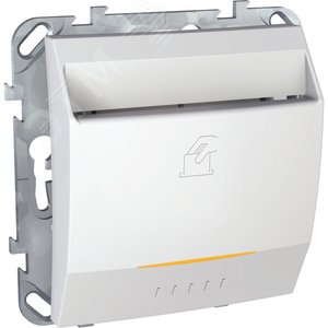 Unica Белый Выключатель карточный с задержкой отключения | MGU5.540.18ZD | Schneider Electric - фото 2