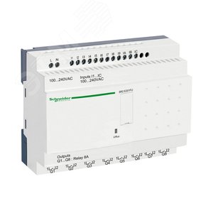 ZELIO LOGIC РЕЛЕ ЭКОНОМ 20ВХ/ВЫХ ~240В | SR2E201FU | Schneider Electric - фото 3