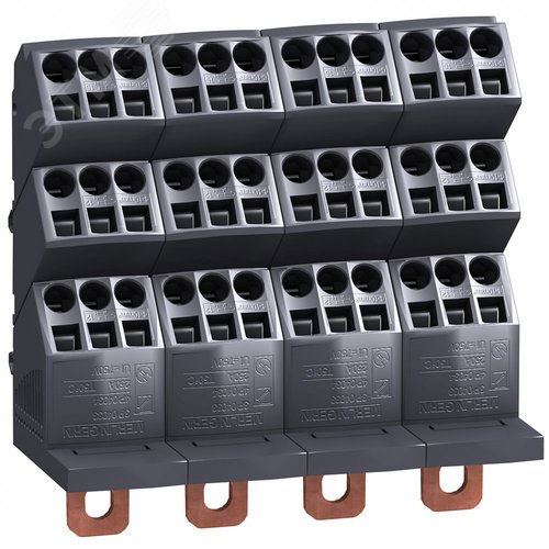 РАСПР.КОЛОД. POLYBLOC, 250 A, 4 ПОЛЮСА | 04034 | Schneider Electric - фото 2
