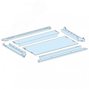 САЛЬНИК. ПАНЕЛЬ ИЗ 2 ЧАСТЕЙ, IP30, Ш = 650 ММ, Г = 600 ММ | 08696 | Schneider Electric - фото 2