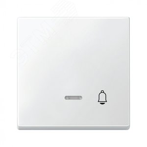 Клавиша с окошком для светоиндикатора ЗВОНОК белый (MTN437819) 3