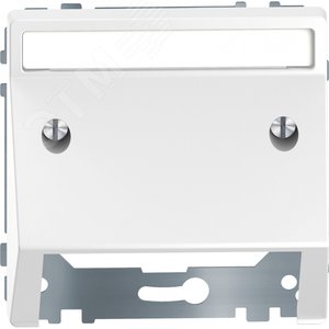 Накладка центральная D-Life наклонная белый лотос SD 2