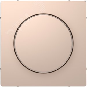 Накладка центральная D-Life с поворотной рукояткой для диммера шампань SD (MTN5250-6051) 2