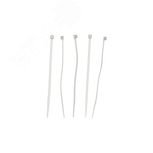 СТЯЖКА КАБЕЛЬНАЯ 100х2.5 БЕЛАЯ (100шт) 7