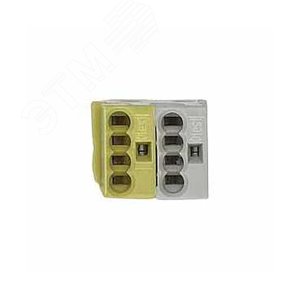 Зажим разветвительный желтый/бежевый (MTN689702) - фото 4