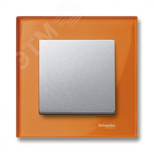 РАМККА СТЕКЛЯН.1-МЕСТНАЯ ОРАНЖ.КАЛЬЦИТ | MTN404102 | Schneider Electric - фото 2