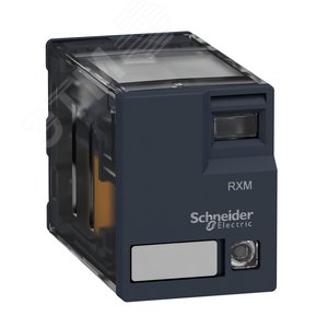 Реле электромеханическое AC 24В 4 С/О (RXM4AB3B7) - Schneider Electric