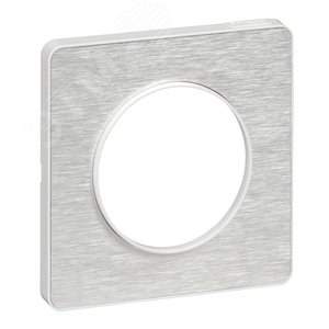 ODACE Рамка 1 пост алюминий/мартель (S52P802K) - Schneider Electric