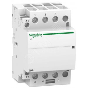 Контактор модульный iCT 40A 3НО 220/240В АС - Schneider Electric