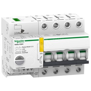 АВТ. ВЫКЛ. REFLEX iC60H 4П 10A D Ti24 - Schneider Electric