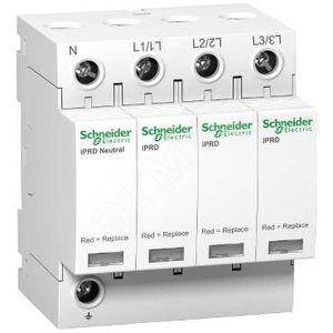 УЗИП Т3 iPRD 8 8kA 350В 3П+N | A9L08600 | Schneider Electric - Schneider Electric