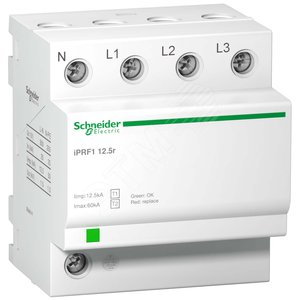 iPRF1 12.5r ОПН 3 ПОЛЮСА И НЕЙТРАЛЬ КЛАСС 1+2 | A9L16634 | Schneider Electric - Schneider Electric