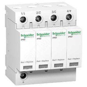 УЗИП Т2 iPRD 40r 40kA 350В 4П СИГНАЛ | A9L40401 | Schneider Electric - Schneider Electric