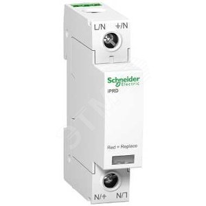 Ограничитель перенапряжений импульсный Т2 iPRD 65r 65кА 350В 1П сигнал - Schneider Electric