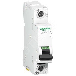 Выключатель автоматический однополюсный C60H-DC 16А C 10кА | A9N61511 | Schneider Electric - Schneider Electric