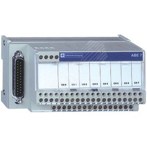 TELEFAST БАЗА НА 8 КАНАЛОВ ДЛЯ AEY*/ASY800 (SUB-D15) | ABE7CPA02 | Schneider Electric - Schneider Electric