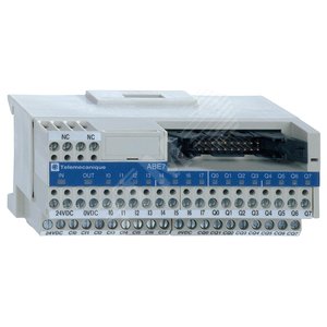 База 8 входов/8выходов светодиод полярность 0/24В (ABE7H16CM21) - Schneider Electric