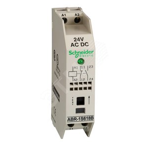 ИНТЕРФЕЙС ВЫХ 1НЗ+1НО 24В +СВЕТОДИОД | ABR1S618B | Schneider Electric - Schneider Electric