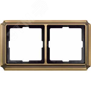 РАМКА Х2, АНТИЧНАЯ ЛАТУНЬ | MTN483243 | Schneider Electric - фото 6