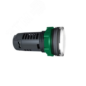 Лампа сигнальная 230В монолит белая (XB5EVM1)