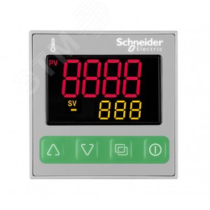 температ. контр., 48 x 48, универс. вх., 1 авар., 2 рел., 24 V ACDC, MODBUS 10