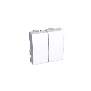 ПЕРЕКЛЮЧАТЕЛЬ ДВУХКЛАВИШНЫЙ 20A - Schneider Electric