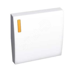 Клавиша 2 модуля индикатор белая R9003 - Schneider Electric
