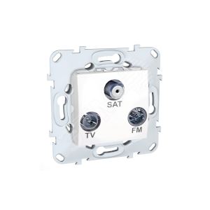 TV / FM / SAT РОЗЕТКА ОКОНЕЧНАЯ 1 ВХОД - Schneider Electric