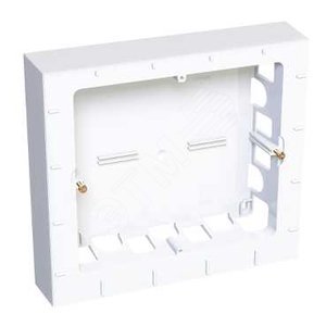 Коробка для наружного монтажа 2 ряда 3x45 глубина 40мм - Schneider Electric