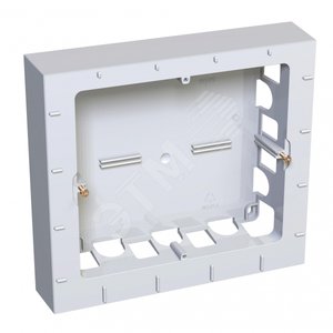 Коробка для наружного монтажа 2 ряда 3х45 высота 40мм - Schneider Electric