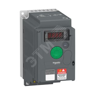 Преобразователь частоты ATV310 0.75кВт 380В 3Ф (ATV310H075N4E) - Schneider Electric