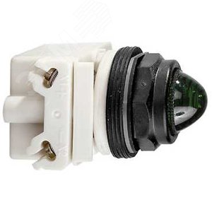 СИГН. ЛАМПА 30ММ 230В ЗЕЛЕНАЯ 6