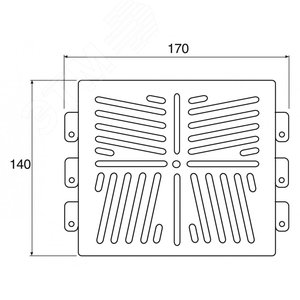 Плата для крепления дополнительного оборудования B5 MINI SS316 - фото 4