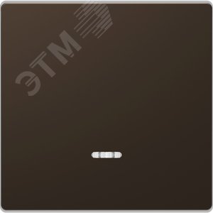 Клавиша одинарная D-Life с линзой для LED модуля мокко SD (MTN3320-6052)